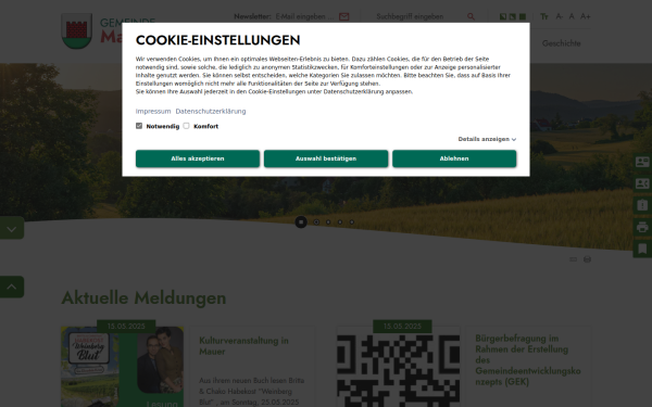 www.gemeinde-mauer.de