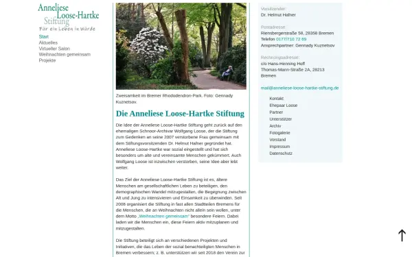 anneliese-loose-hartke-stiftung.de