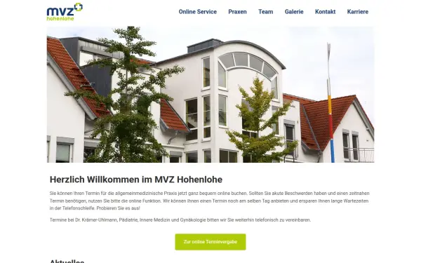 www.mvzhohenlohe.de