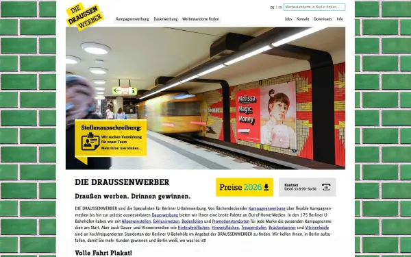 www.draussenwerber.de