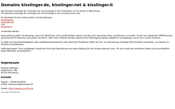 kisslinger.de