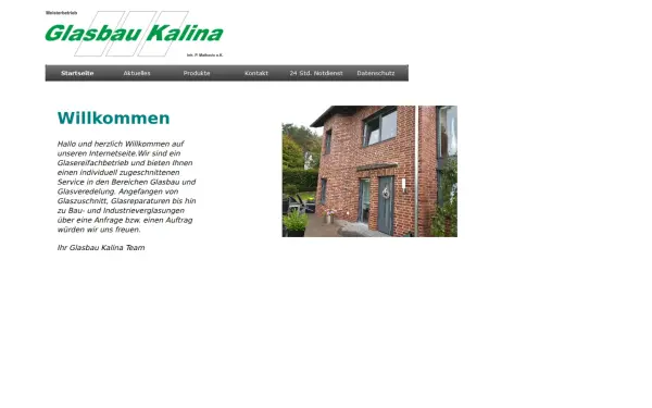www.glasbau-kalina.de
