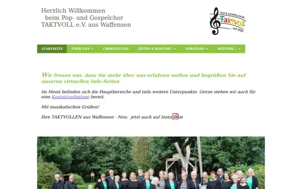 gospelchor-waffensen.de