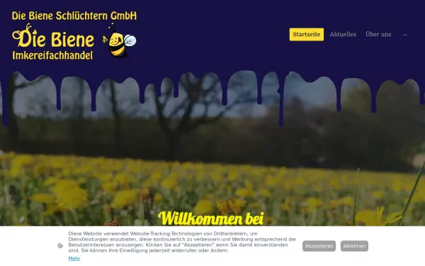 www.diebiene-schluechtern.de