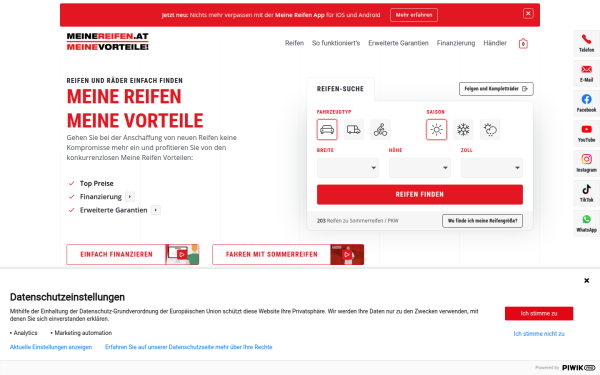 www.meinereifen.at