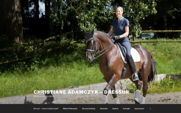 dressur-adamczyk.com