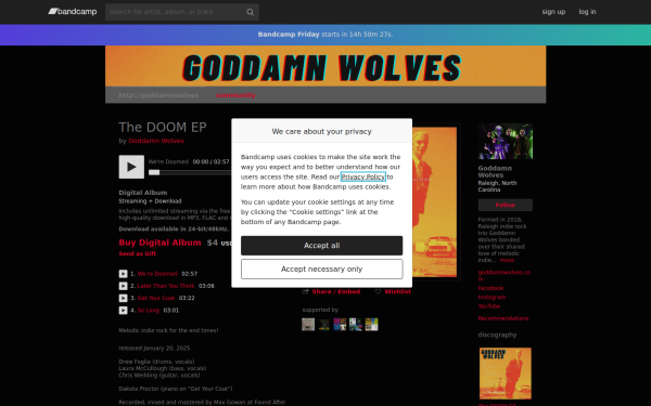 goddamnwolves.bandcamp.com