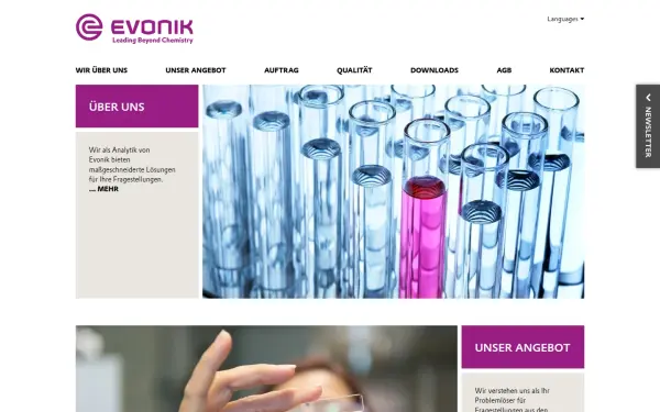 analytik.evonik.de