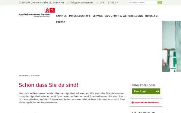 www.apothekerkammer-bremen.de