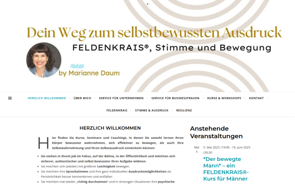 www.mariannedaum.de
