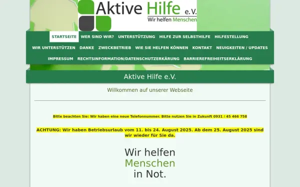 aktive-hilfe-wuerzburg.de