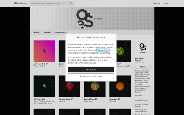 onedgesociety.bandcamp.com