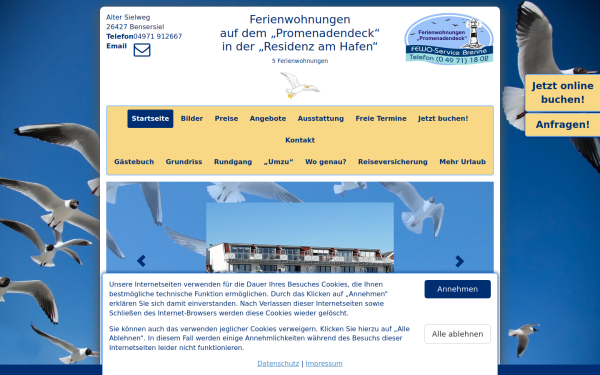 www.bensersiel-promenadendeck.de