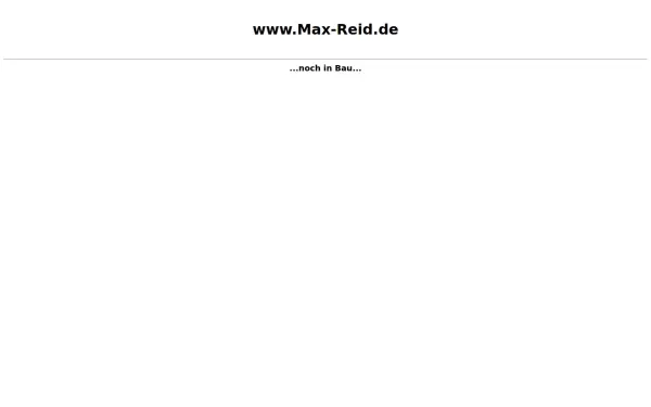 max-reid.de