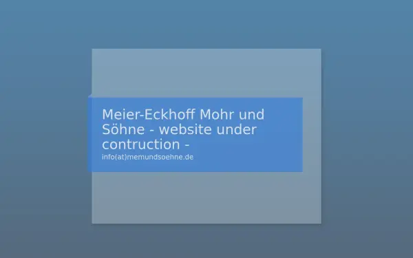 memundsoehne.de