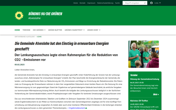 www.gruene-alveslohe.de