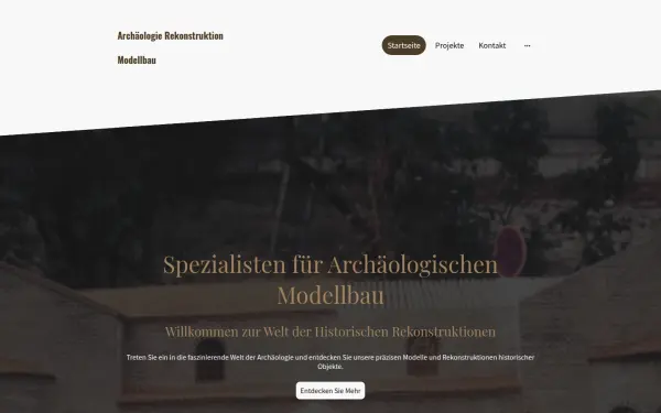 archaeologie-rekonstruktion-modellbau.de