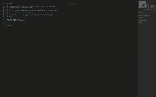 jshint.com