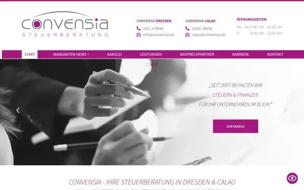 www.convensia-steuerberatung.de