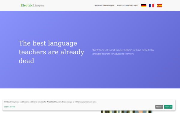 electriclingua.de