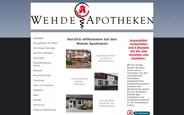 www.wehdeapotheken.de