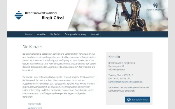 www.rechtsanwaeltin-goessl.de