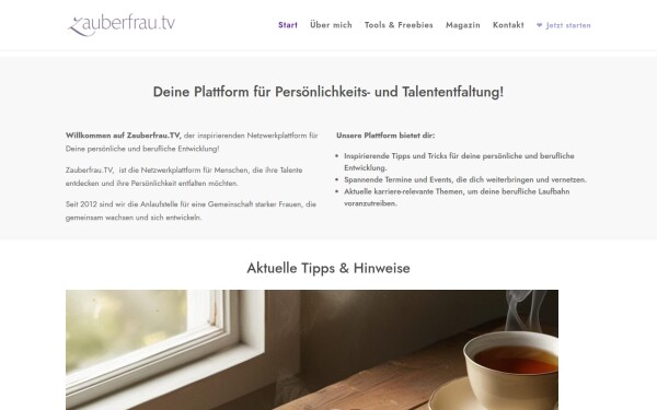 www.zauberfrau.tv