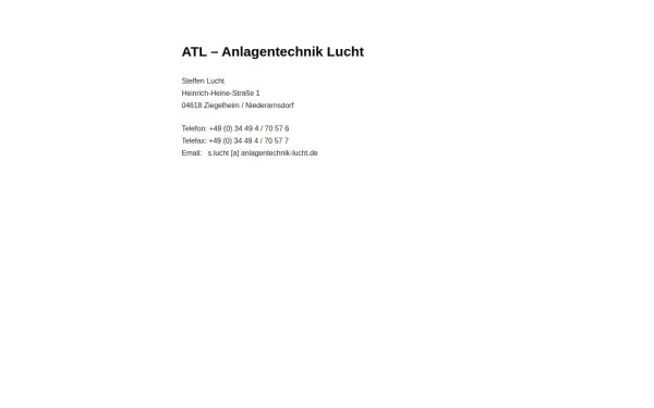 www.anlagentechnik-lucht.de