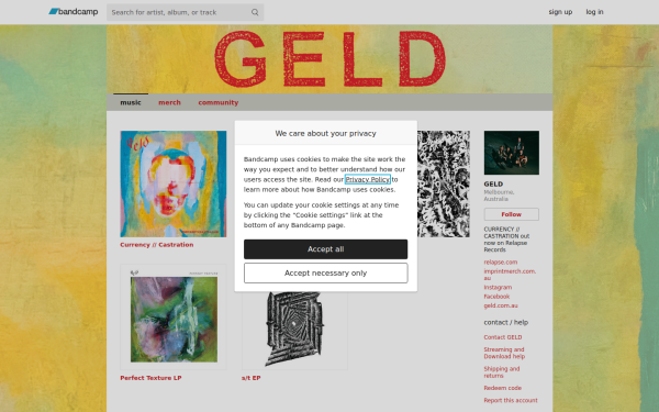 geld.bandcamp.com