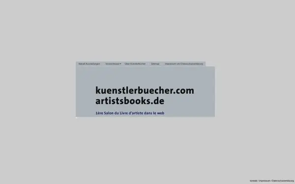 artistsbooks.de