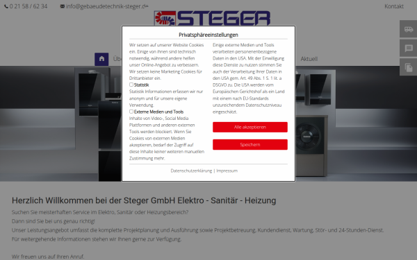 www.gebaeudetechnik-steger.de