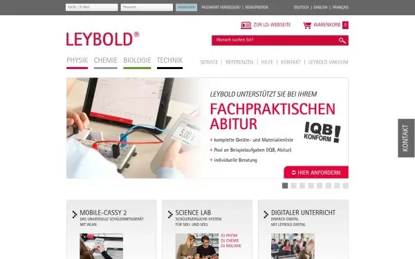 www.leybold-shop.de