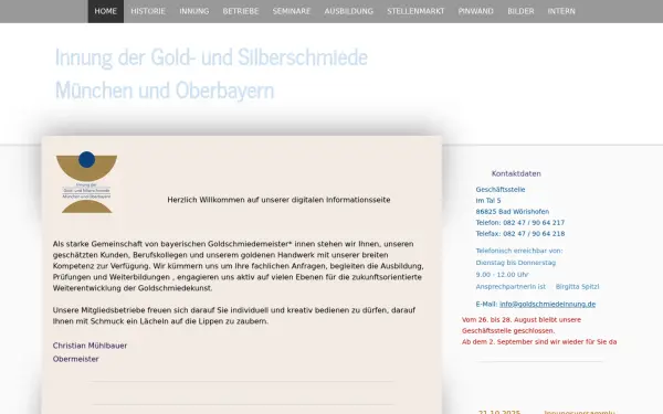 www.goldschmiedeinnung.de