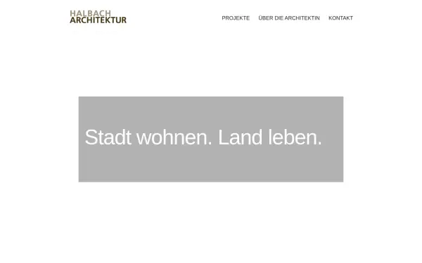 halbacharchitektur.de