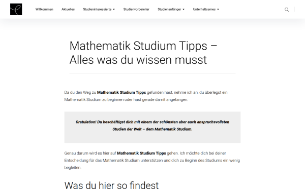 mathematik-studium-tipps.de