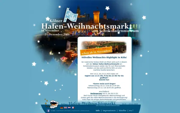 hafen-weihnachtsmarkt.de