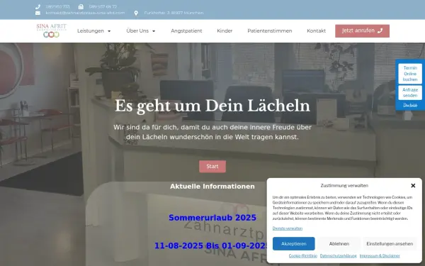 zahnarztpraxis-sina-afrit.com