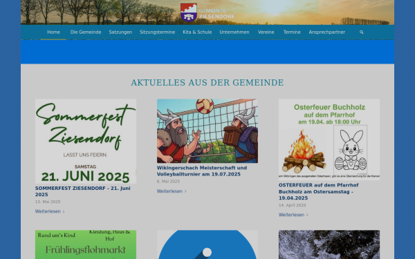 www.gemeinde-ziesendorf.de