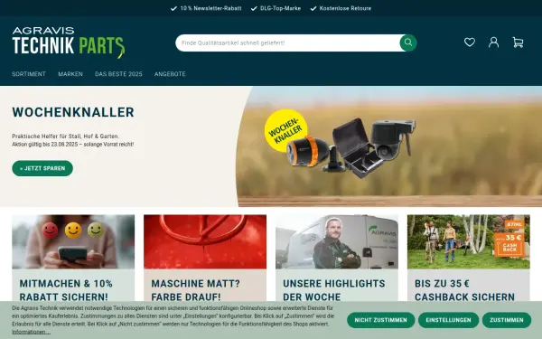 www.agravis-technik-parts.de