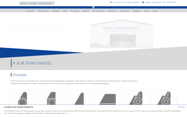 km-stahlhandel.com