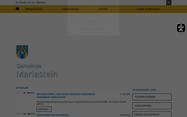 www.mariastein.gv.at