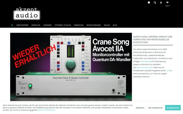 www.akzent-audio.de