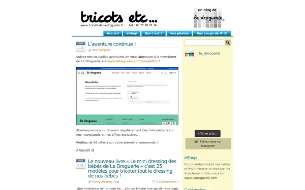 www.tricots-de-la-droguerie.fr