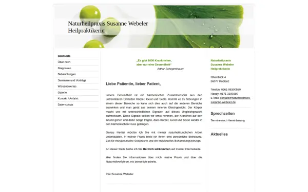 www.naturheilpraxis-susanne-webeler.de