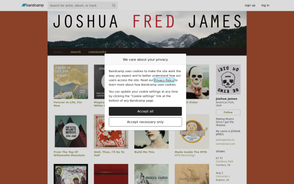 joshuajamesmusic.bandcamp.com