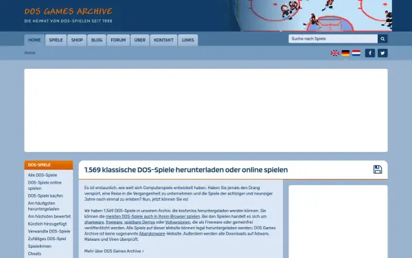 www.dosgamesarchive.de