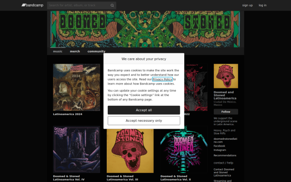 doomedandstonedlatino.bandcamp.com