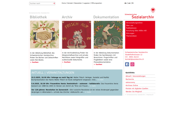 www.sozialarchiv.ch