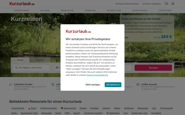 www.kurzurlaub.de