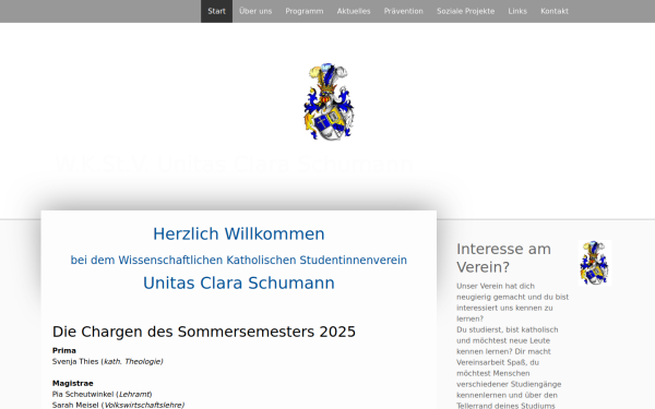 www.unitas-claraschumann.de